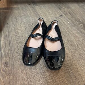 Cole Haan • Ballet Flat Mary Janes • Black • 9